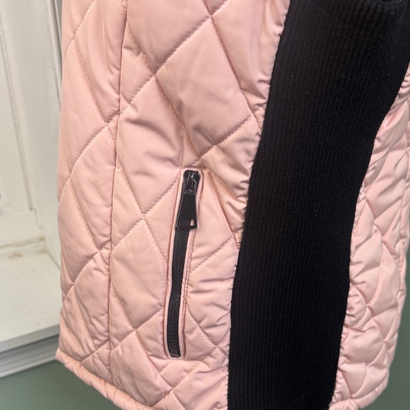 Workshop Republic Clothing Blush Pink Quilted Vest large - Picture 4 of 9